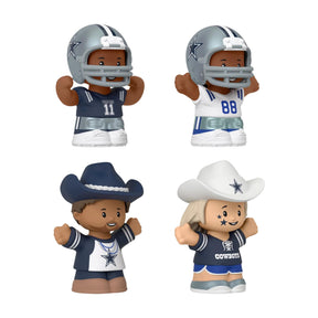 Dallas Cowboys 4-Piece NFL Little People Collector Set