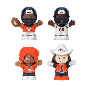 Denver Broncos 4-Piece NFL Little People Collector Set