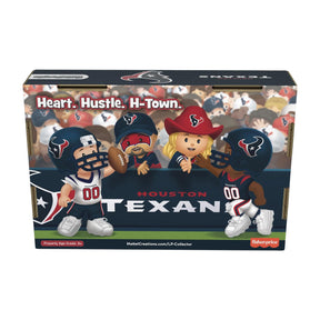 Houston Texans 4-Piece NFL Little People Collector Set