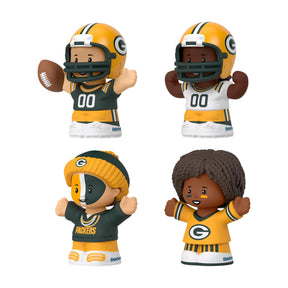 Green Bay Packers 4-Piece NFL Little People Collector Set