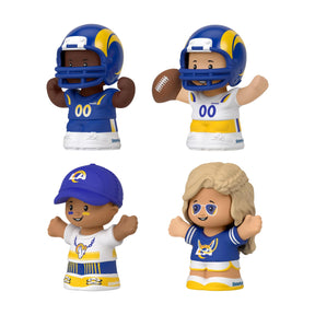 Los Angeles Rams 4-Piece NFL Little People Collector Set