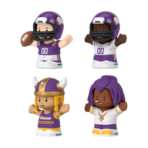 Minnesota Vikings 4-Piece NFL Little People Collector Set