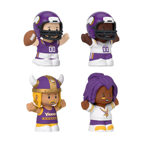 Minnesota Vikings 4-Piece NFL Little People Collector Set