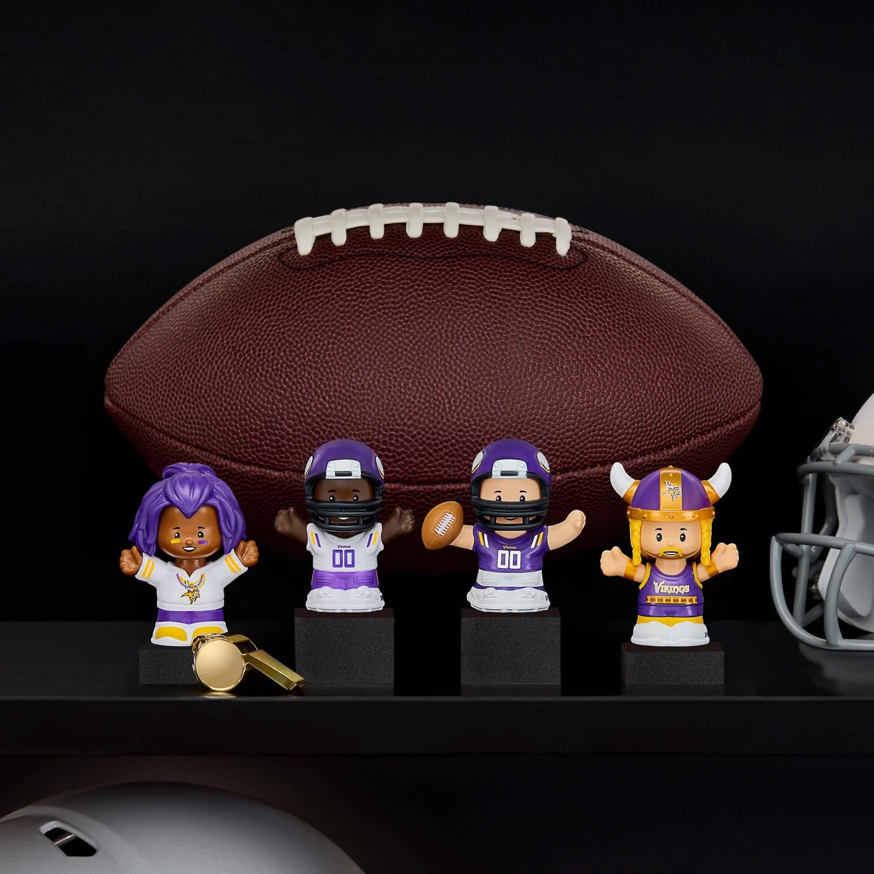 Minnesota Vikings 4-Piece NFL Little People Collector Set