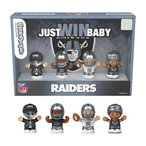 Las Vegas Raiders 4-Piece NFL Little People Collector Set