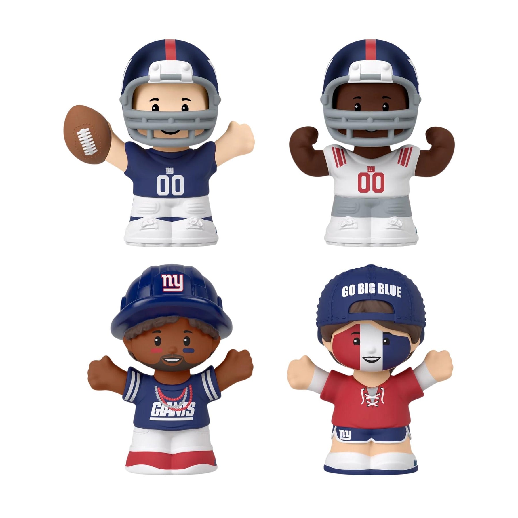 New York Giants 4-Piece NFL Little People Collector Set