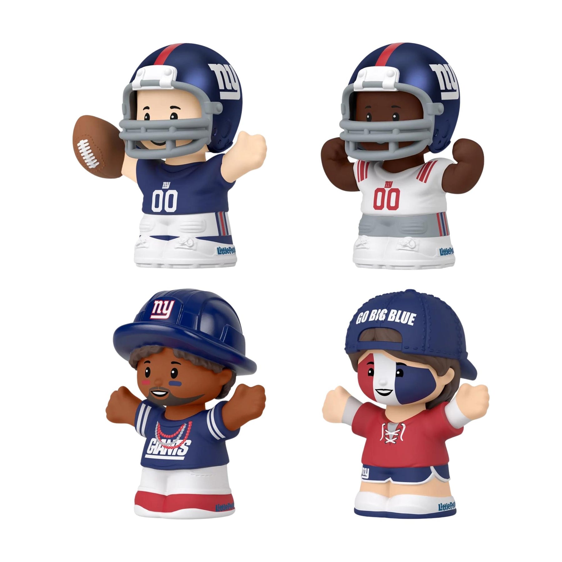 New York Giants 4-Piece NFL Little People Collector Set