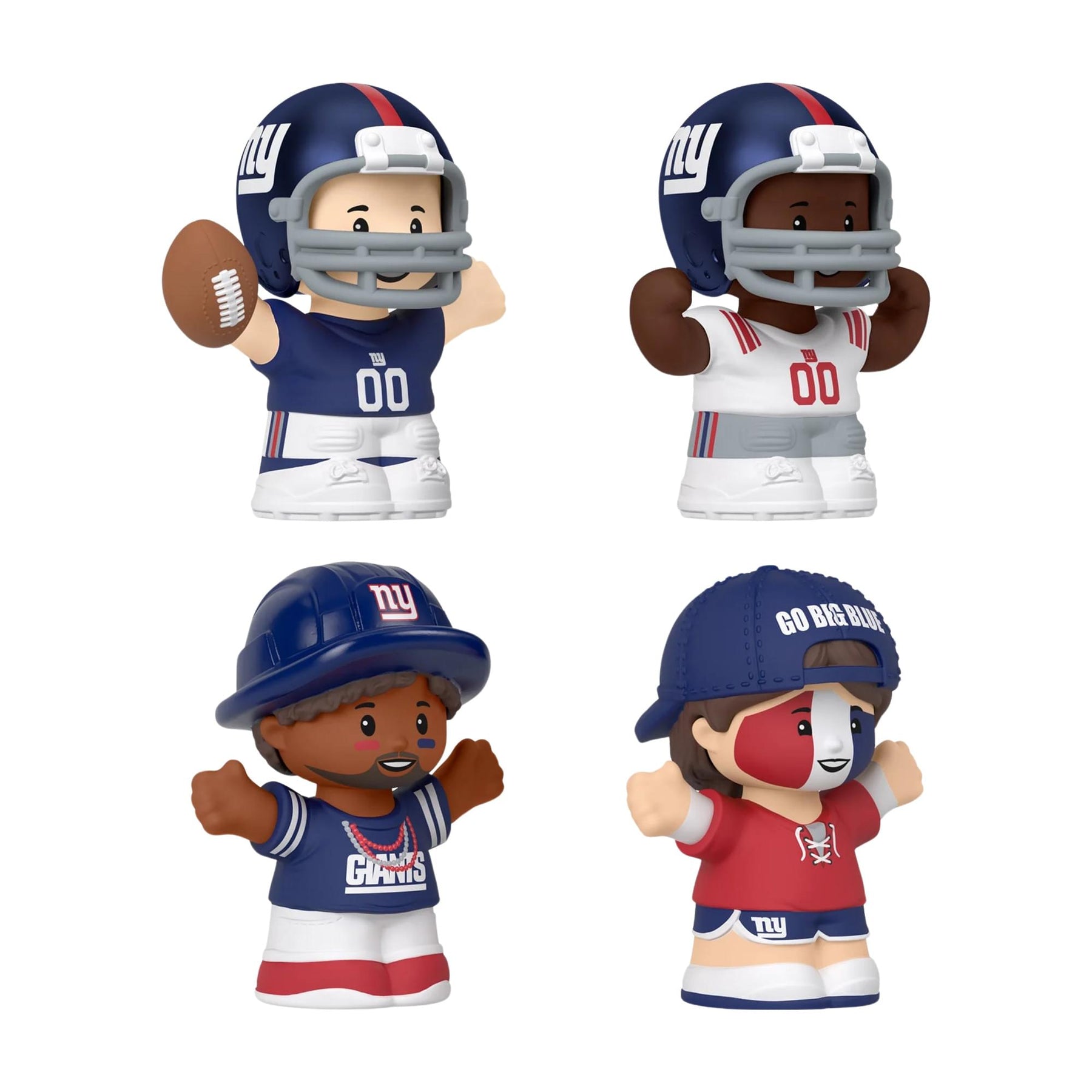 New York Giants 4-Piece NFL Little People Collector Set