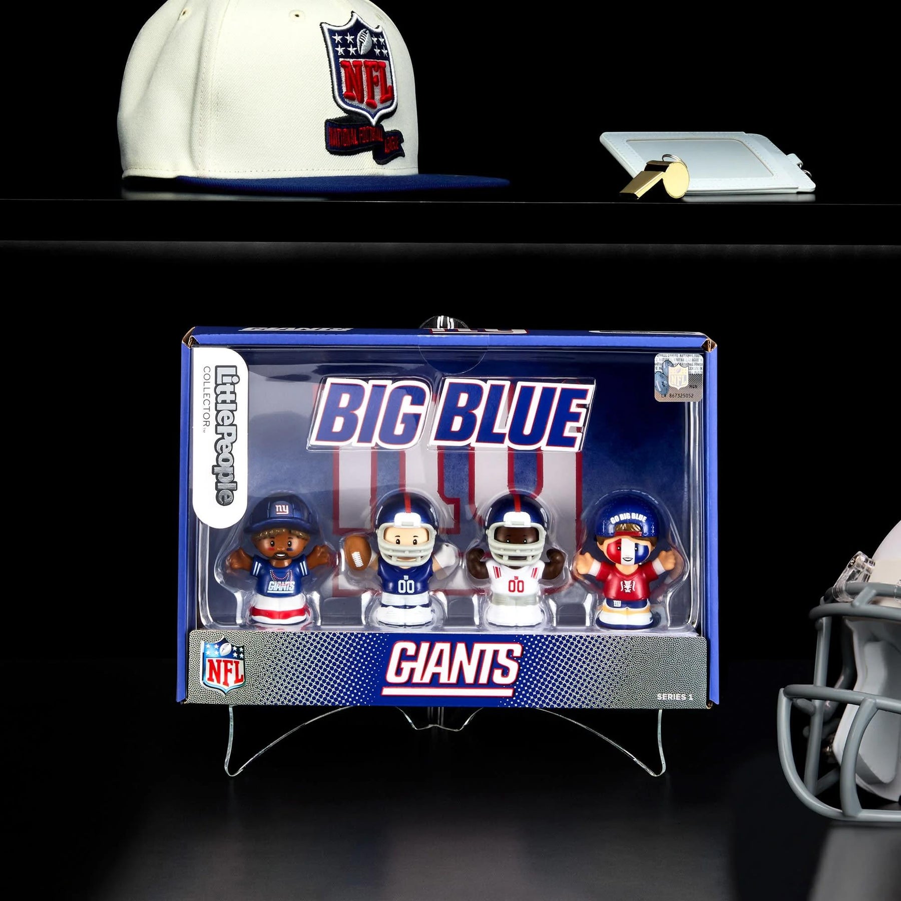 New York Giants 4-Piece NFL Little People Collector Set