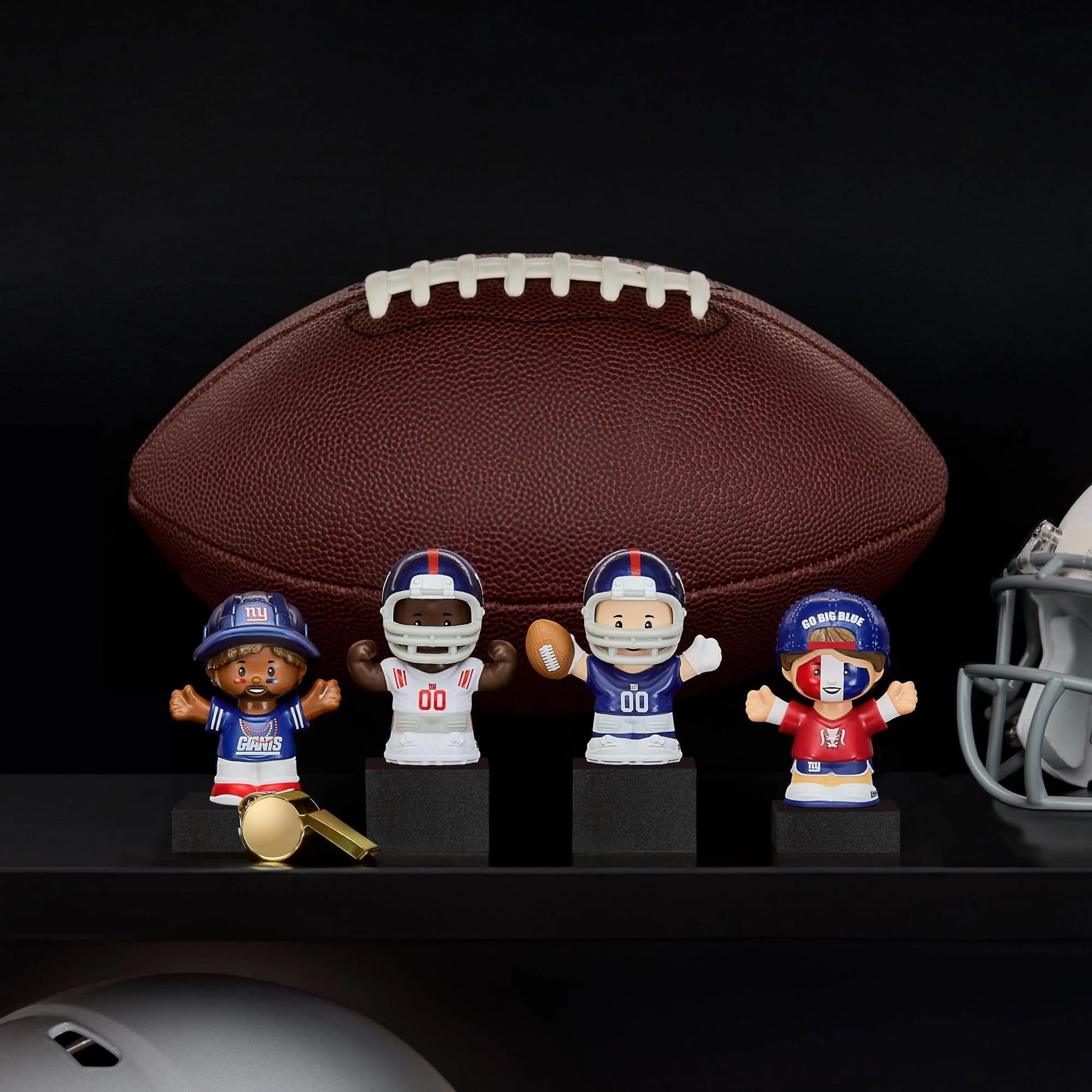 New York Giants 4-Piece NFL Little People Collector Set