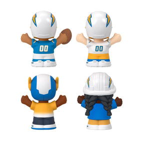 Los Angeles Chargers 4-Piece NFL Little People Collector Set