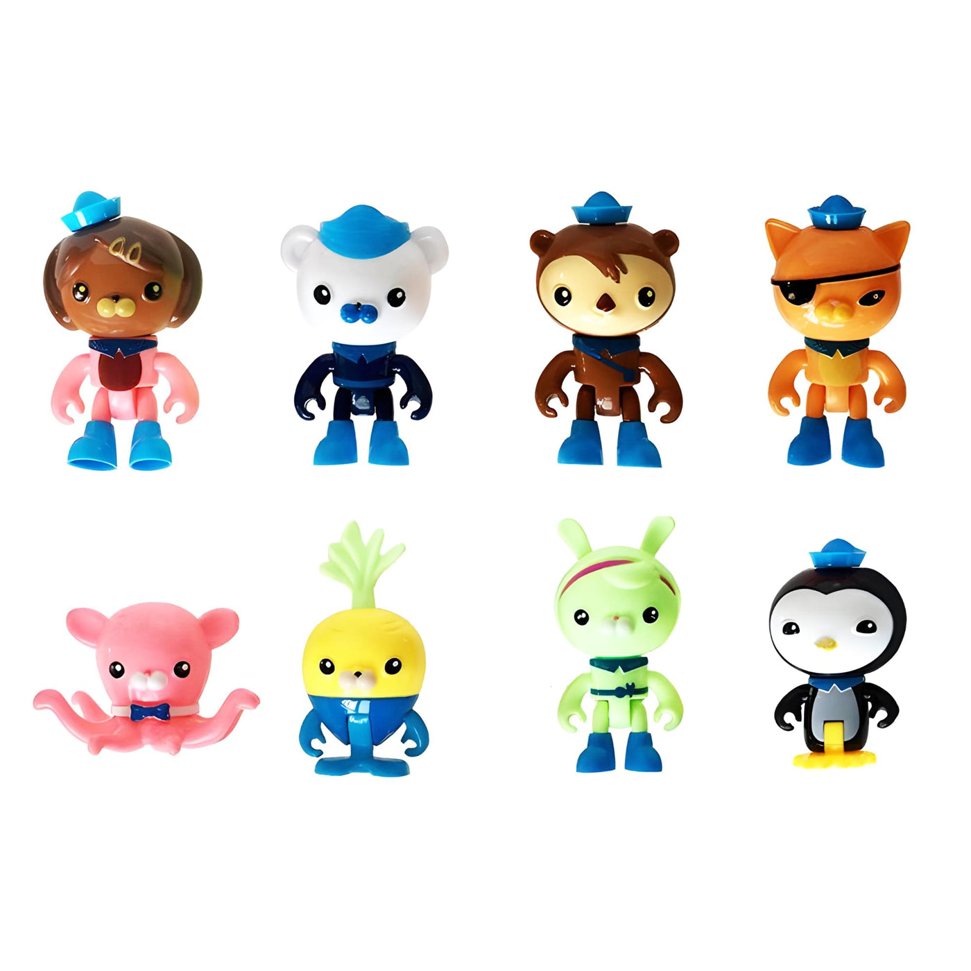 Octonauts Octo-Crew 3 Inch Mini Figure Set | 8 Figures | Free Shipping