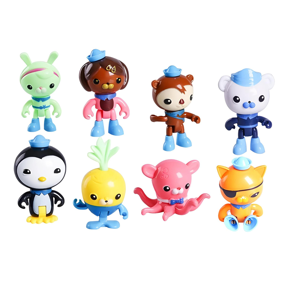 Octonauts Octo-Crew 3 Inch Mini Figure Set | 8 Figures | Free Shipping