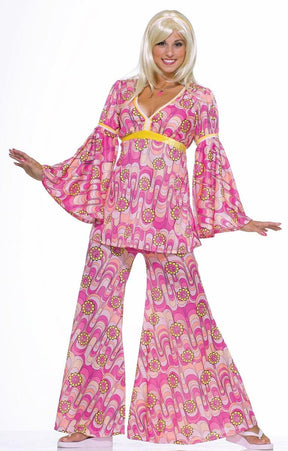 Flower Power Hippie Adult Costume