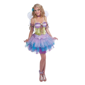 Spring Daydream Fairy Dress Costume w/Armbands Adult