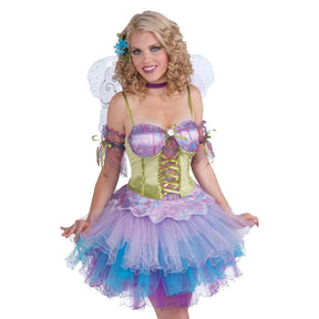 Spring Daydream Fairy Dress Costume w/Armbands Adult