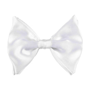 White Clip On Bowtie Costume Accessory