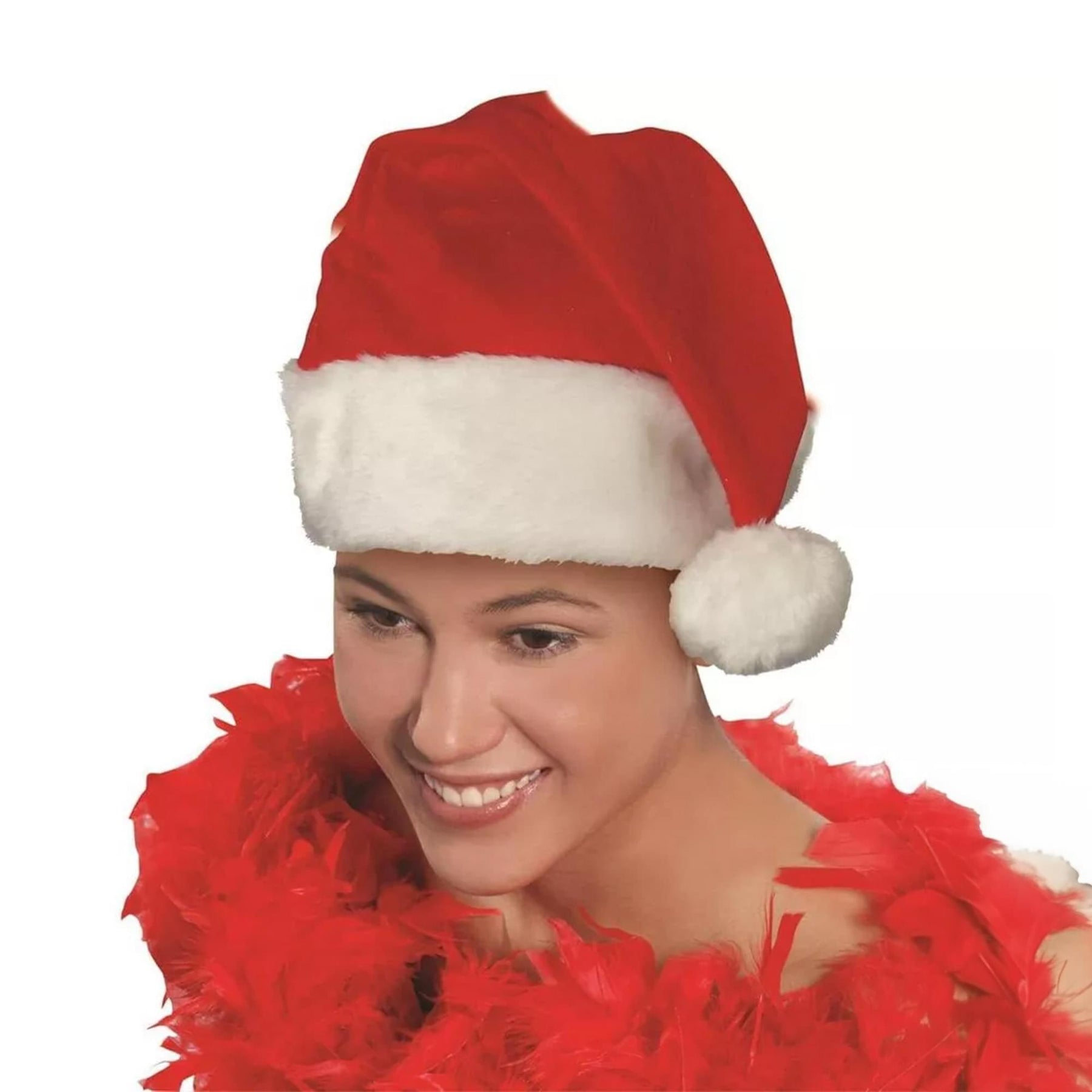 Deluxe Santa Hat Christmas Costume Accessory