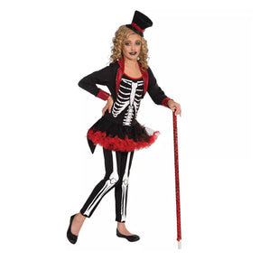 Miss Bone Jangles Skeleton Tutu Costume Child