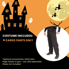 S.W.A.T. Costume Cargo Pants Adult