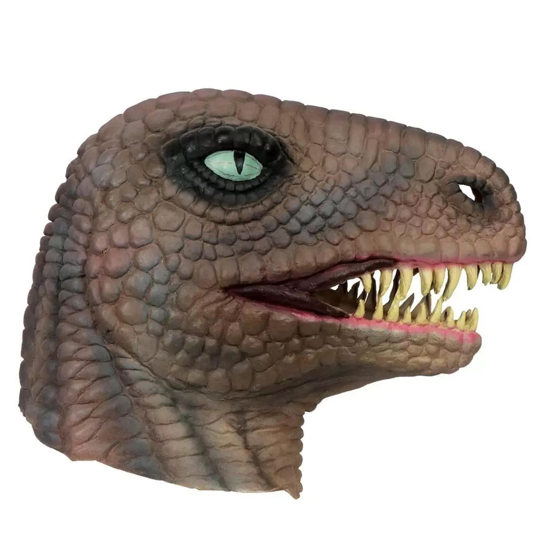 Latex Dinosaur Overhead Mask One Size