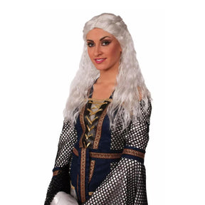 Medieval Fantasy Lady Faire Adult Costume Wig