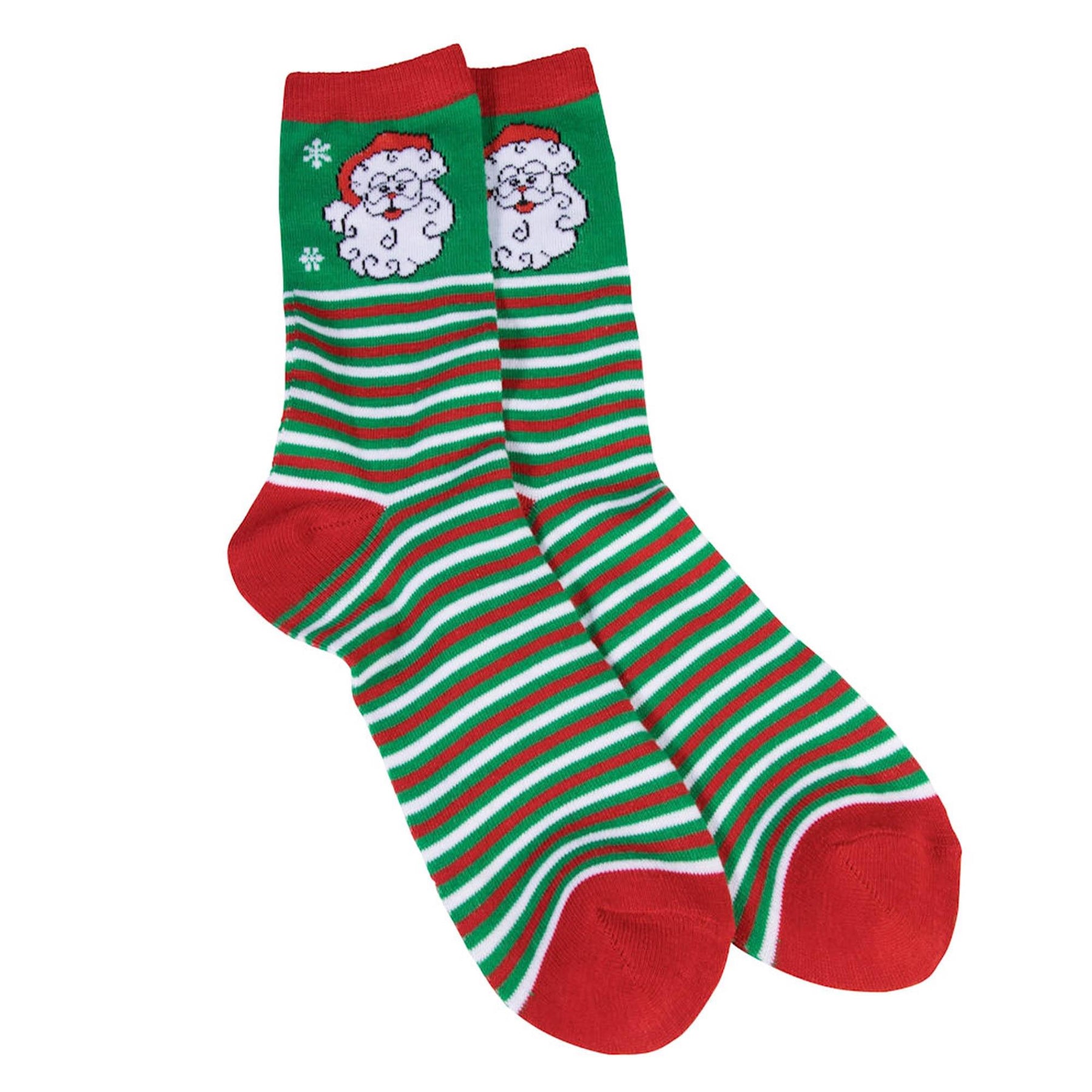 Ugly Christmas Santa Ankle Socks Adult