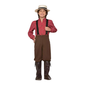 Pioneer Boy Costume Child