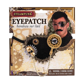 Steampunk Eyepatch Costume Accessory Adult