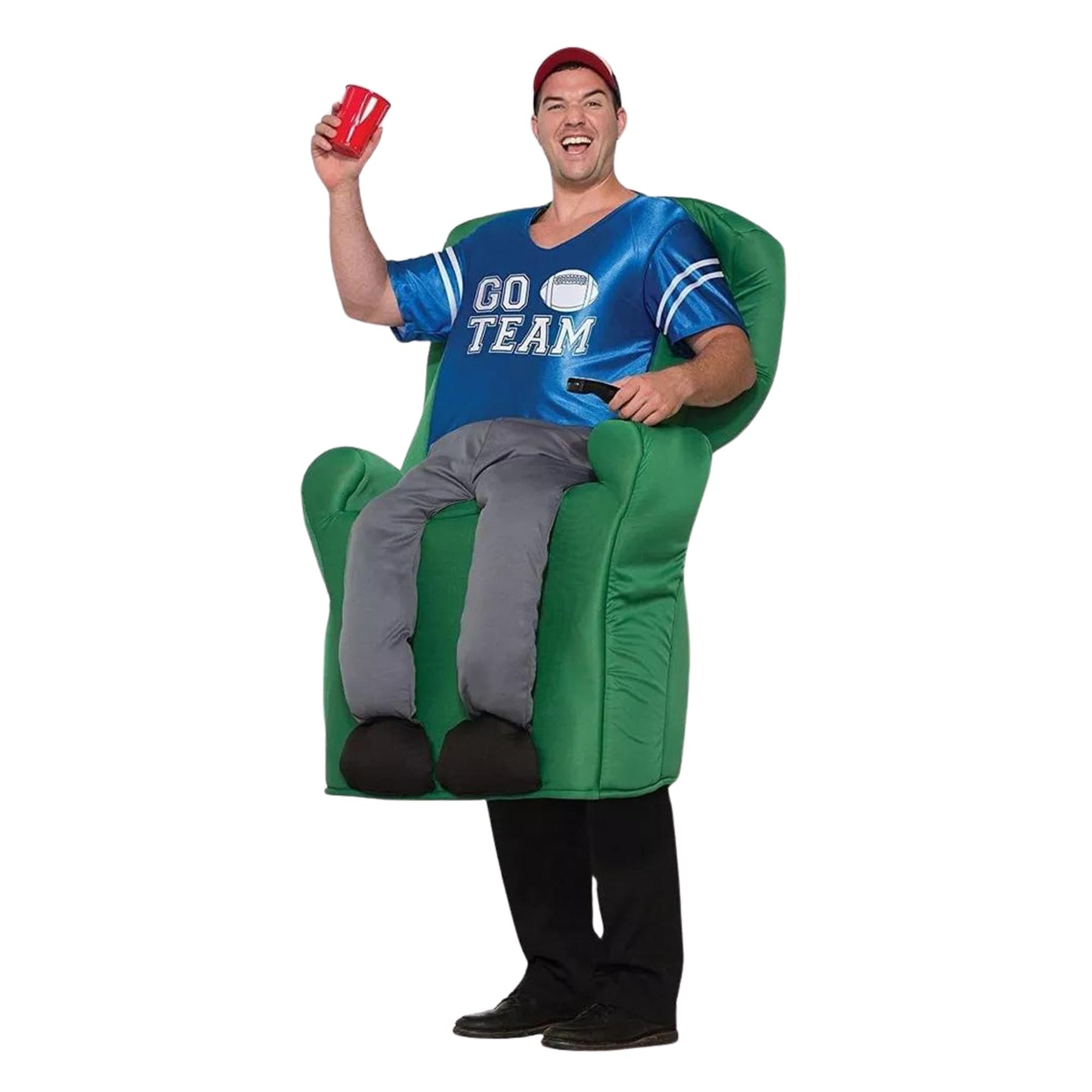 Armchair Quarterback Deluxe Adult Ride-on Costume