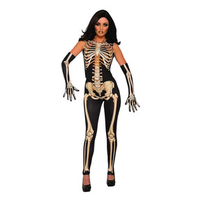 Lady Bones Women's Costume, One Size