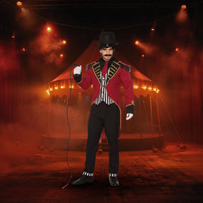 Dashing Ringmaster Men's Costume, One Size