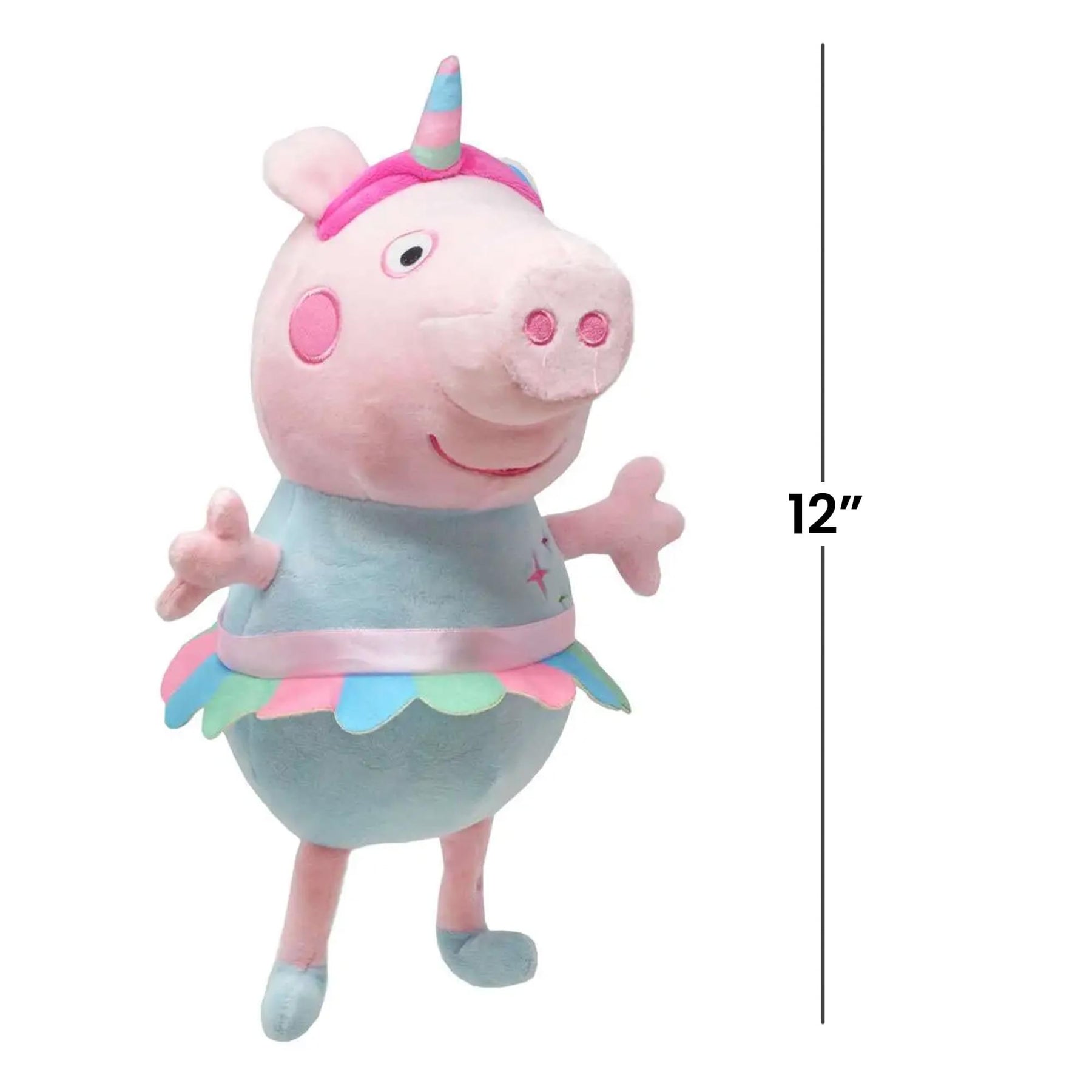 Peppa Pig 12 Inch Character Plush | Unicorn Peppa