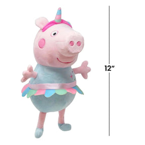 Peppa Pig 12 Inch Character Plush | Unicorn Peppa