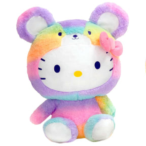 Sanrio Hello Kitty Teddy Bear Rainbow Sherbet 11.5 Inch Plush