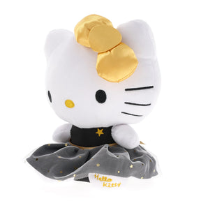 Sanrio Hello Kitty Black & Gold Dress 9.5 Inch Collector Plush