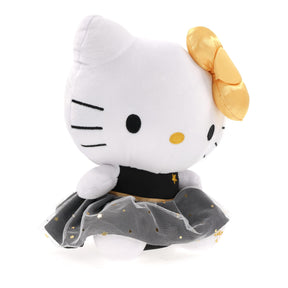 Sanrio Hello Kitty Black & Gold Dress 9.5 Inch Collector Plush