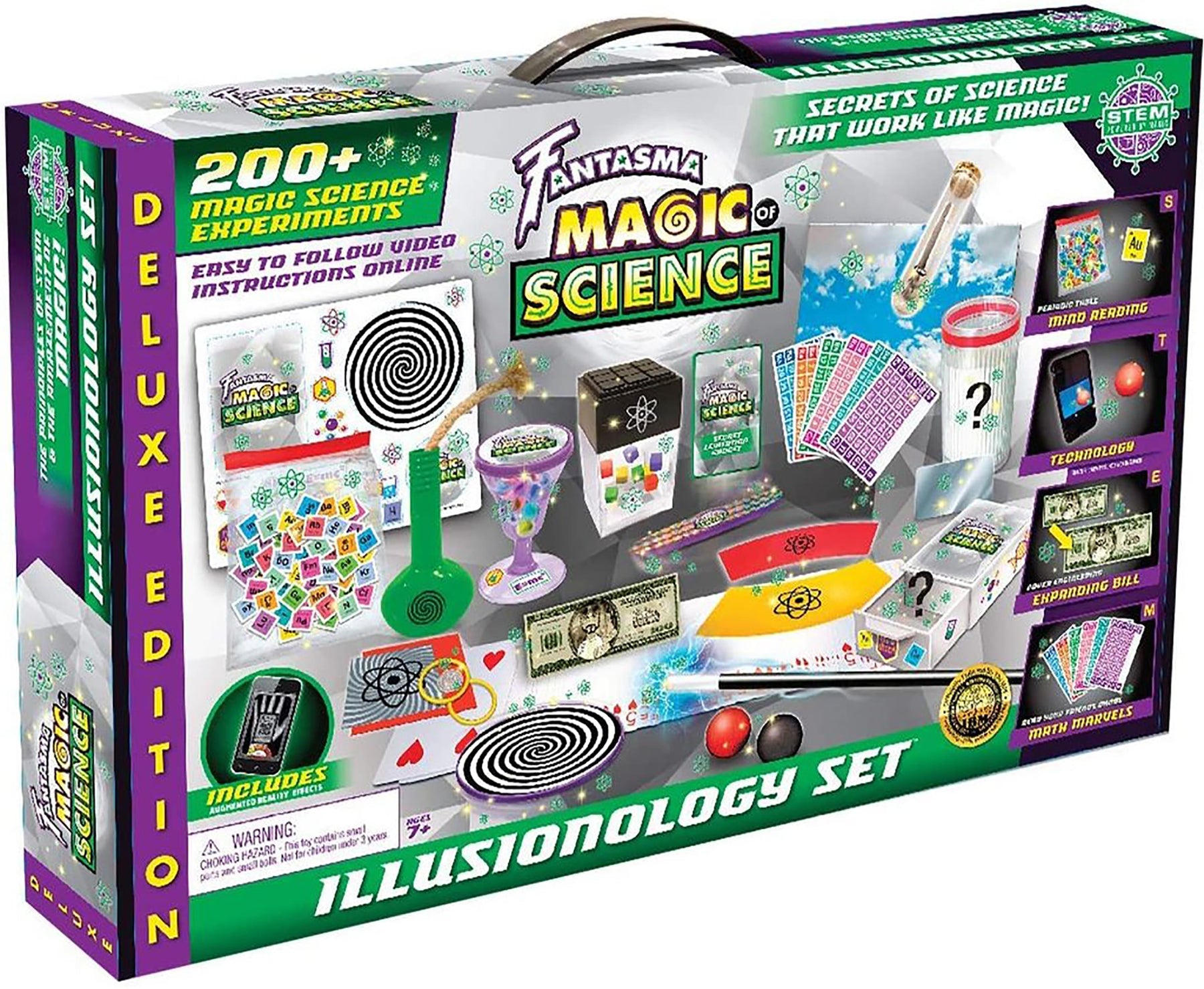 Fantasma Magic of Science STEM Based Illusionology Magic Set | 200+ Experiments