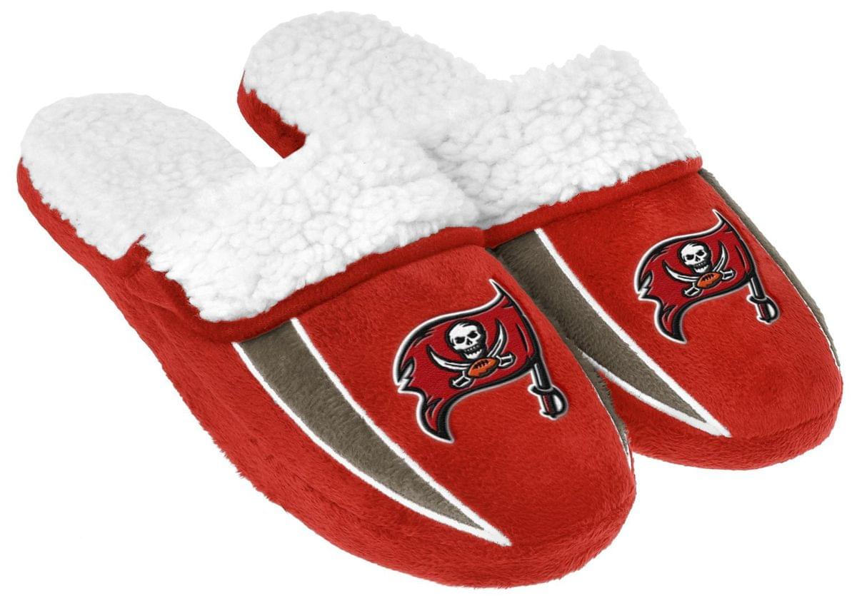 Tampa Bay Buccaneers Men's NFL Sherpa Slide Slippers