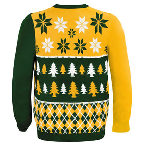 Green Bay Packers Busy Block NFL Ugly Sweater