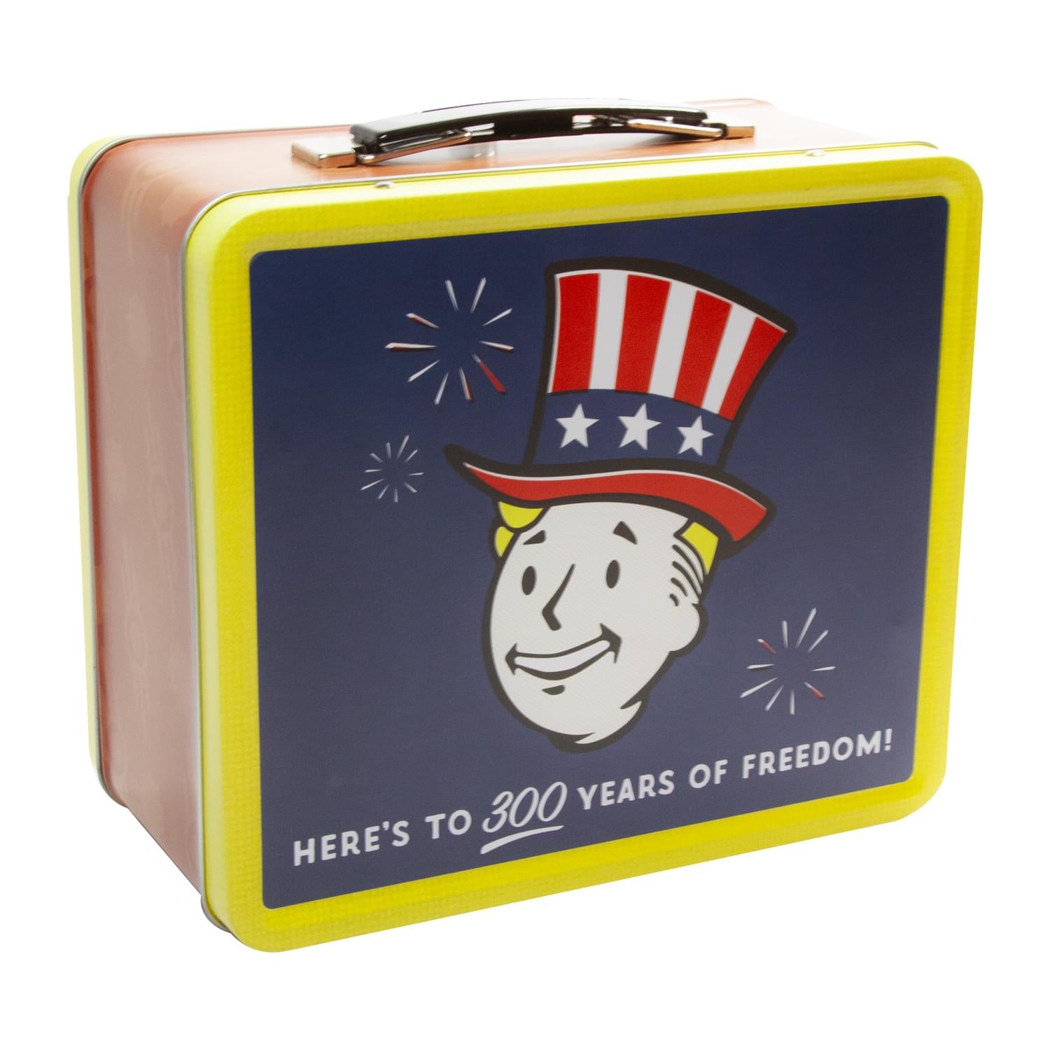 Fallout Collectibles | Fallout 76 Tricentennial Tin Tote Replica