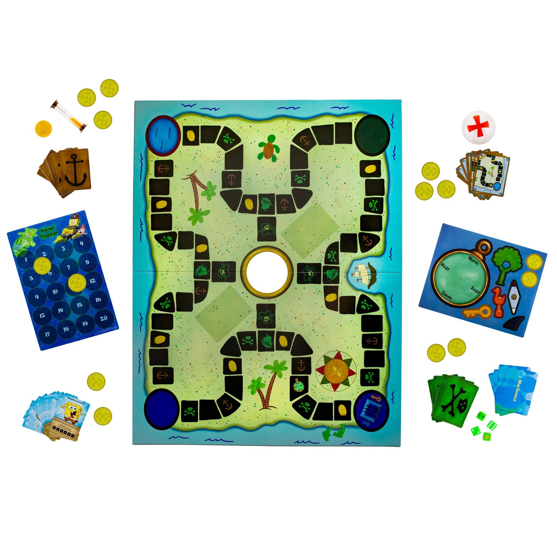 Nickelodeon SpongeBob SquarePants Flying Dutchman's Treasure Hunt Board Game