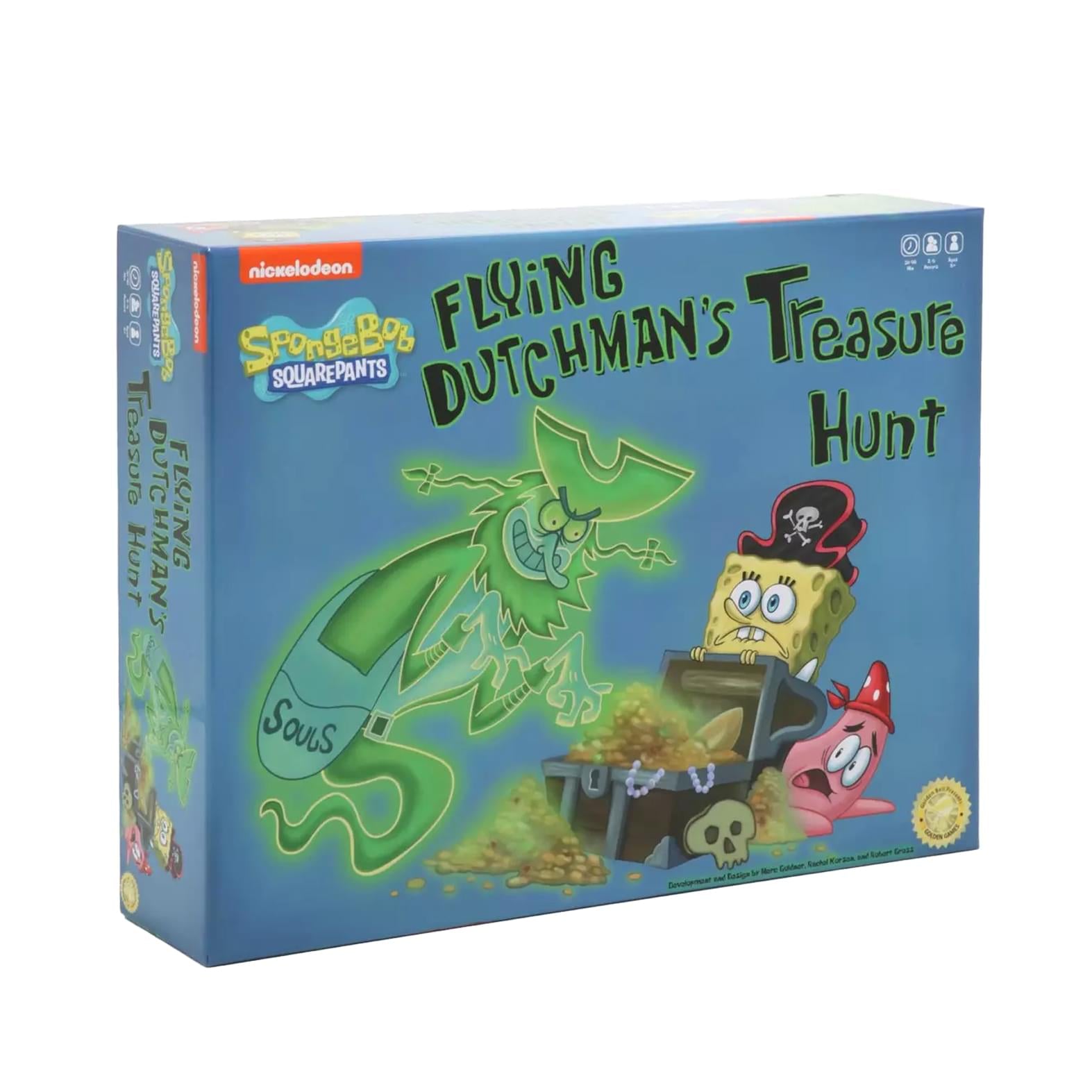 Nickelodeon SpongeBob SquarePants Flying Dutchman's Treasure Hunt Board Game