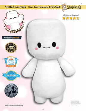 Marshfellows 10 Inch Plush