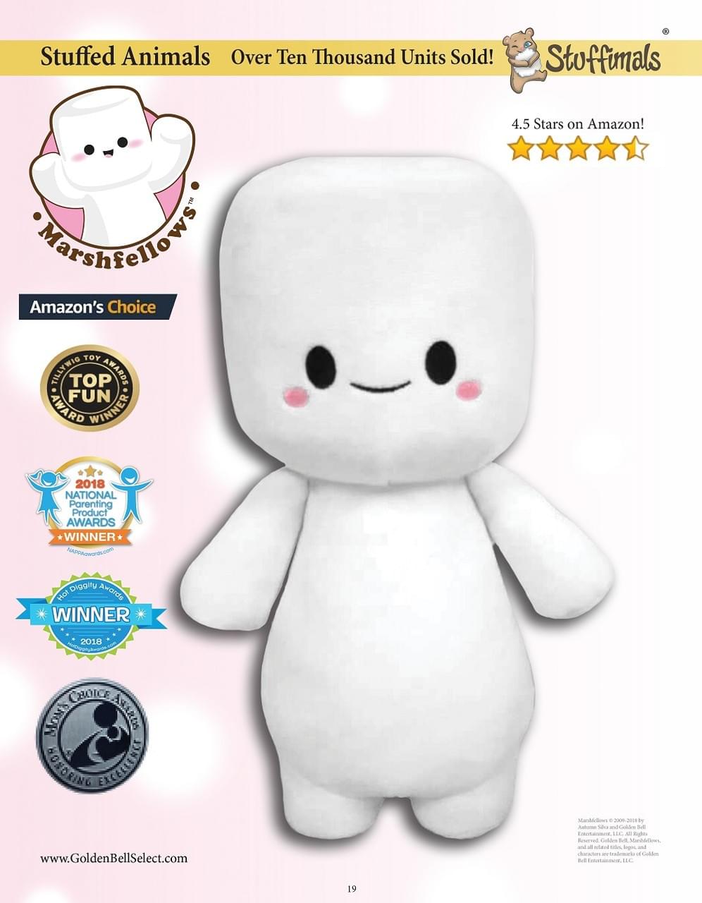 Marshfellows 10 Inch Plush