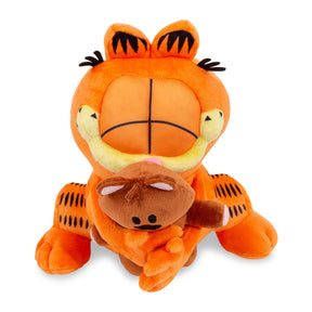 Garfield Holding Pooky 12-Inch Collector Plush Toy