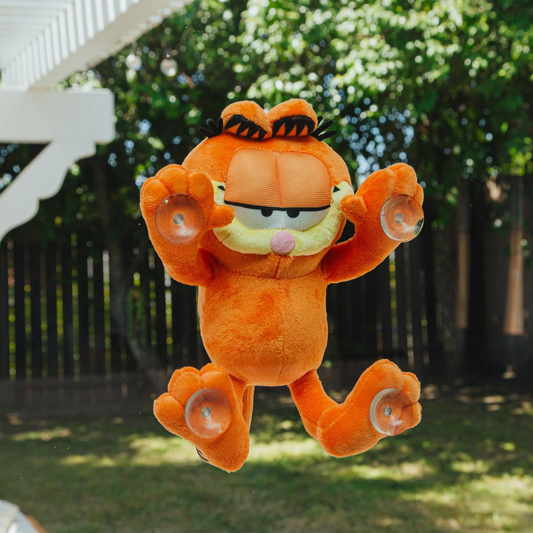 Garfield With Suction Cups 12-Inch Collector Plush Toy