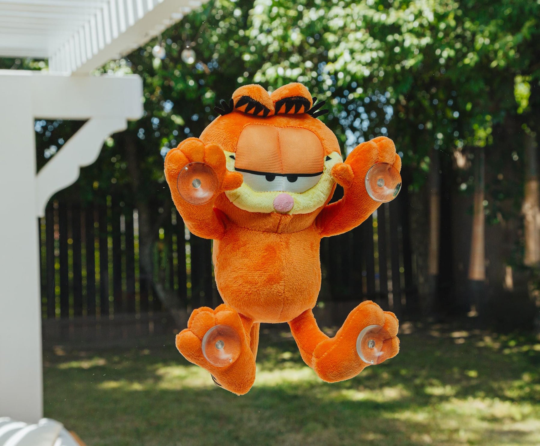 Garfield With Suction Cups 12-Inch Collector Plush Toy