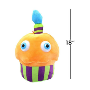 Five Nights at Freddys 18 Inch Plush | Neon Orange Cupcake