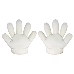 Sonic The Hedgehog Sonic White Plush Gloves